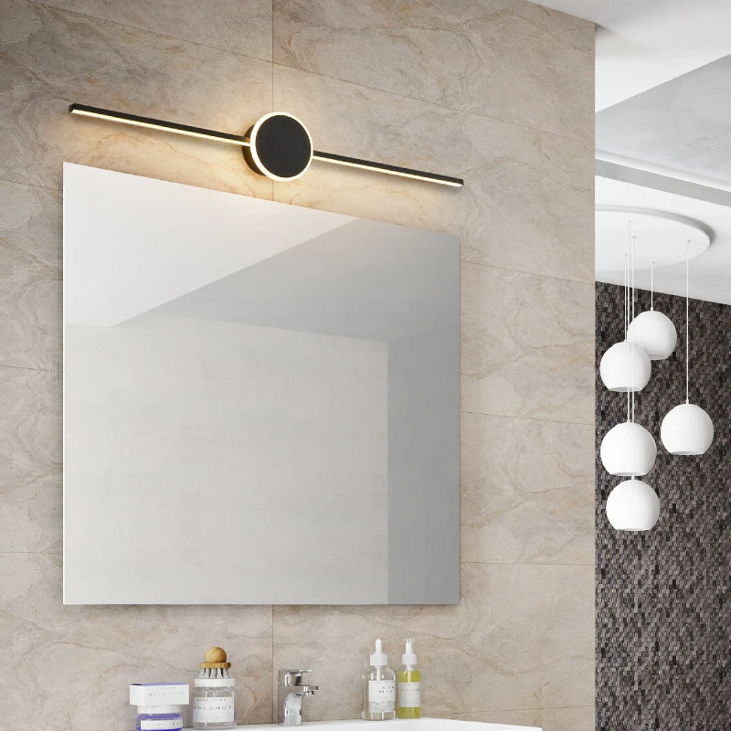 Luz LED de pared de diseño moderno, lámpara de pared larga y sencilla de estilo nórdico, sala de estar interior para decoración de fondo, dormitorio y escaleras