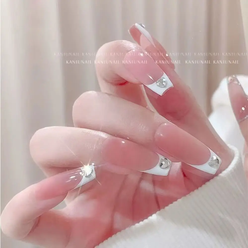 50PCS Colorful Love Heart Diamond Nail Decoration Small Peach Heart Super Sparkling Heart-shaped Nail Accessories Flat Bottom