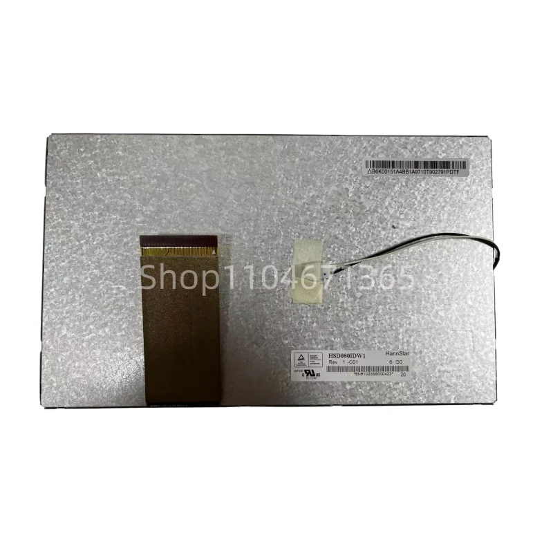 HSD080IDW1-C01 8 Inch LCD Display Panel Screen Module for Repair Replacement