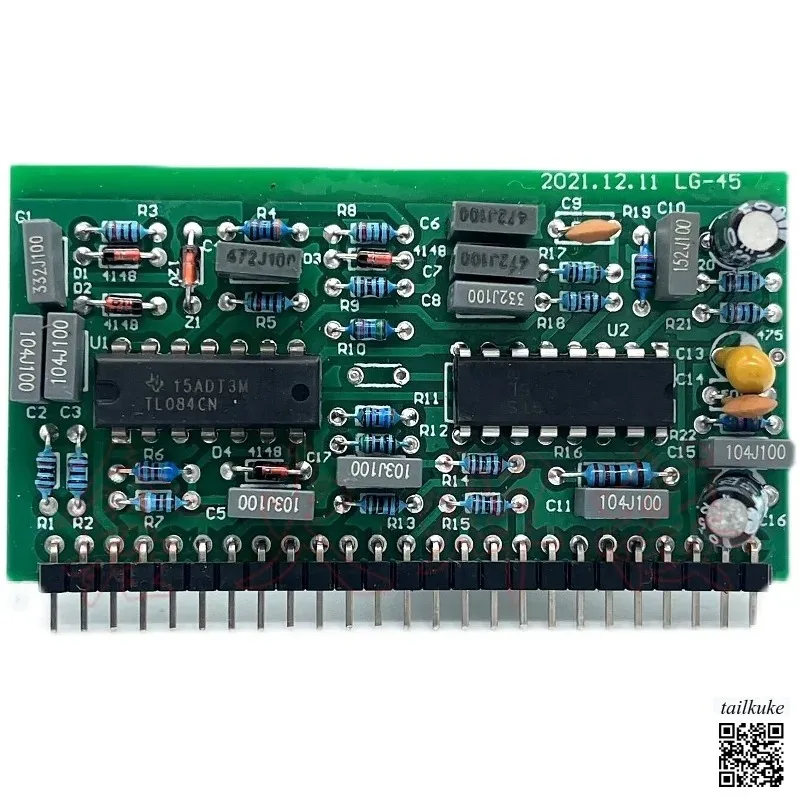 IGBT Single Tube Welding Machine Vertical Plate TL084 3846 Control Module 25 Pin
