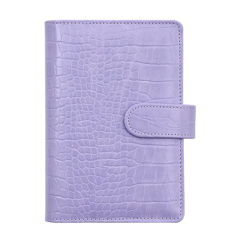 Crocodile Pattern Budget Planner Cash Envelope Binder With Budget Envelopes A6 Binder Pockets Cash Envelope Wallet For Budgeting