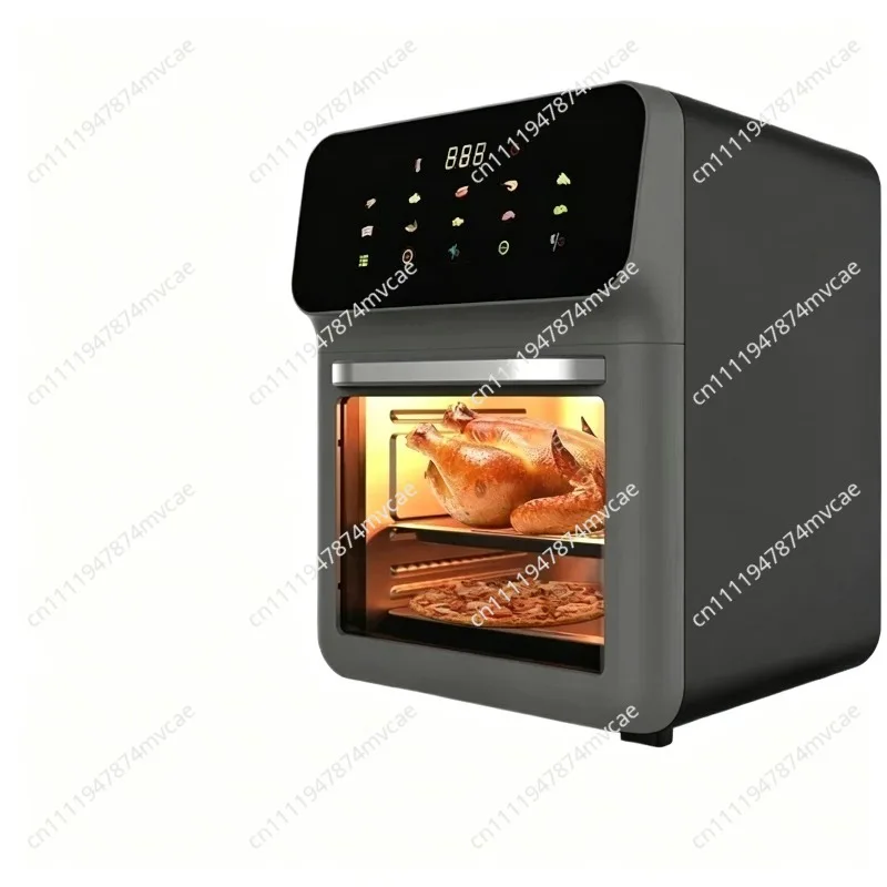 Air Fryer Super Large Capacity Best Selling Electric Fryer Household Oven Style Oil Free Cooker Rapid Heat Crispy Fry Roast Bake