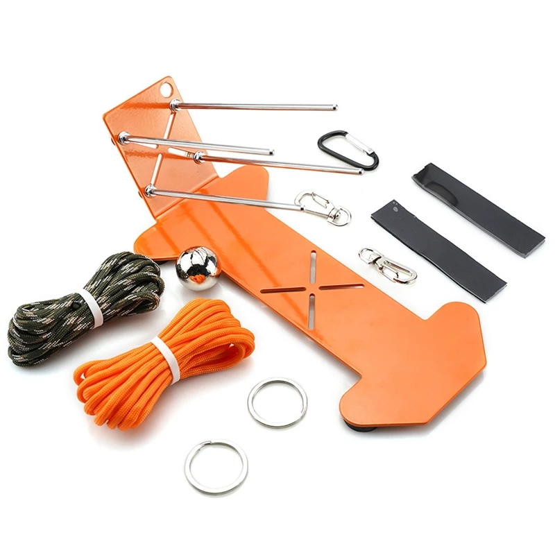 Jig Kit Accessories Adjustable Survival Making Jig Weave Camping Rope Jewelry Keychain Craft Idea For Adults Children