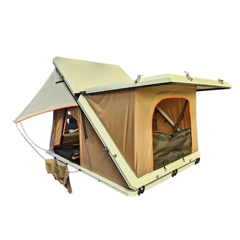 New  Z Shape Auto-Open 400D Ox 320g C/T Can Waterproof Windproof Outdoor Hunting Fishing Camping Car Roof Top Tent