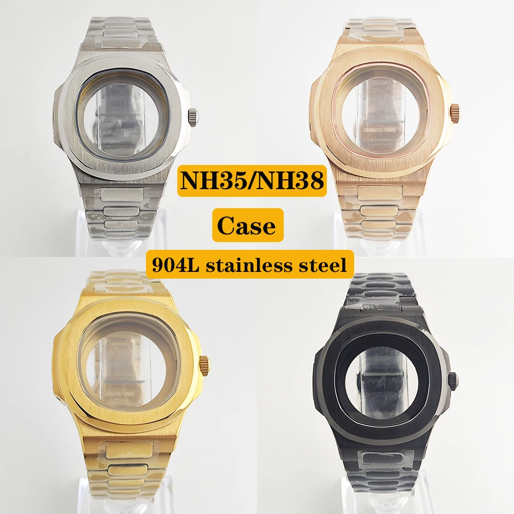

Мужские часы из нержавеющей стали 904L, 40 мм, механизм NH35, сапфировое стекло, подходят для механизма NH35/NH38