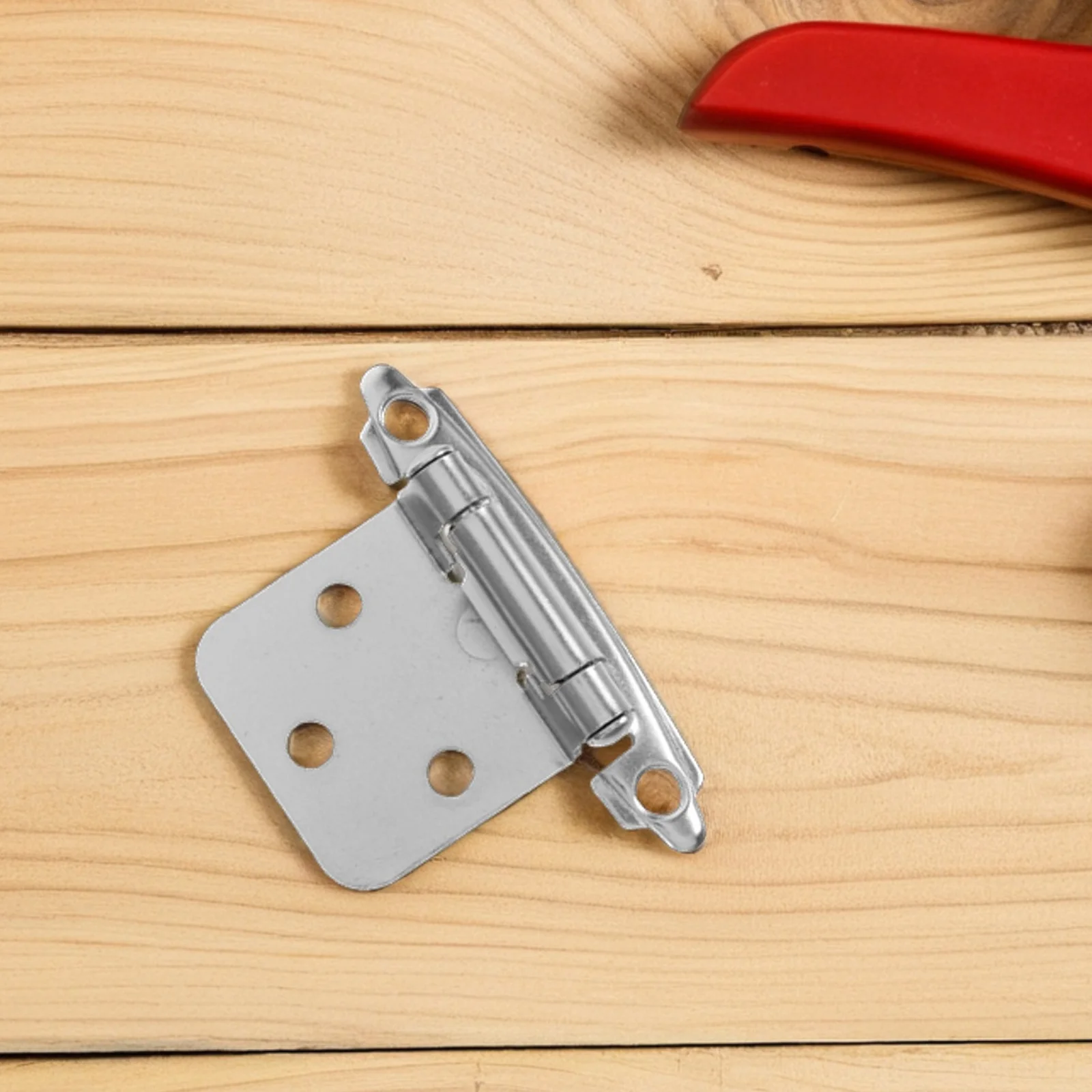 

4pcs Spring Self Closing Hinges Heavy Duty Rustproof Foldable Multi Angle Cabinet Hardware for Furniture Sturdy Fade Resistant