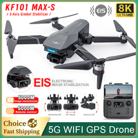 KF101 MAX-S GPS Drone Professinal 8K HD Camera Four-way Intelligent Obstacle Avoidance Foldable Quadcopter RC Distance 5000M