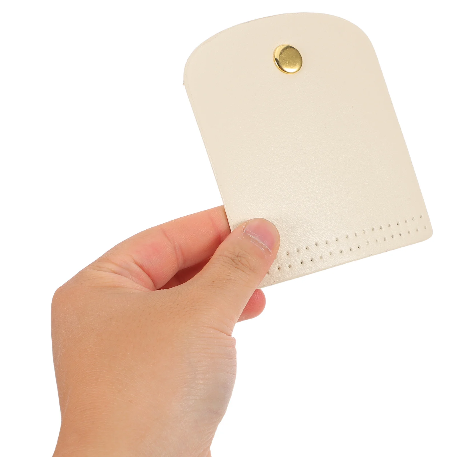 

1Set Hand Strap PU Crafted Bag Handles with Stitched Protection for DIY Handbag Making Replacement