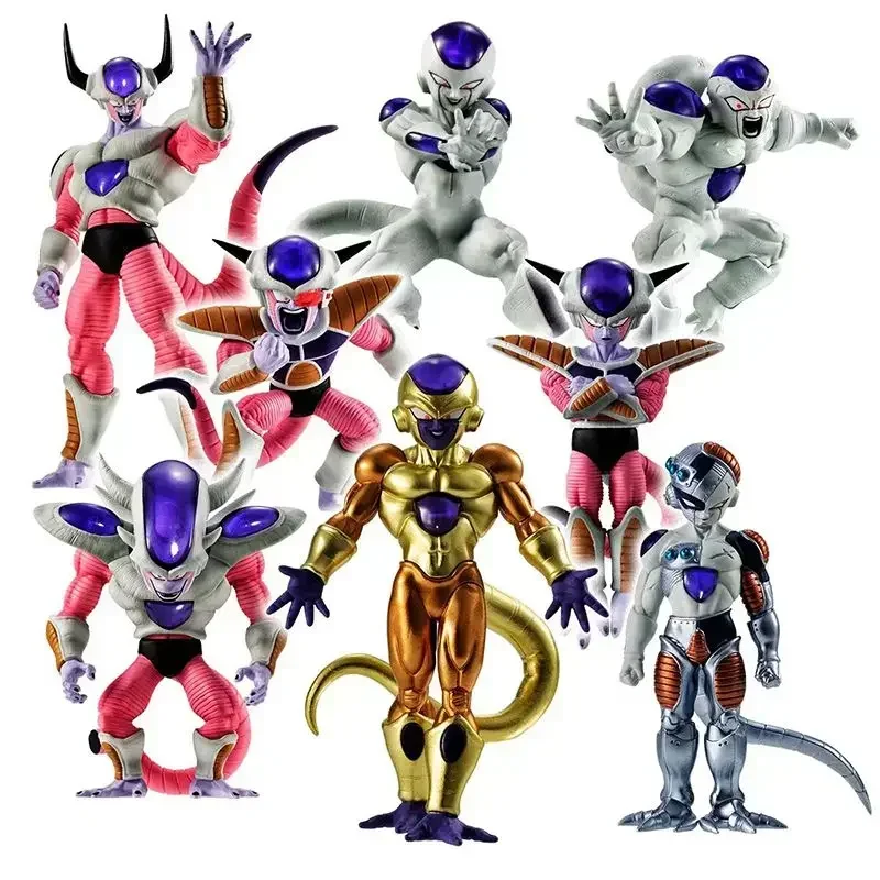 

In Stock S.H.Figuarts Frieza First and Second Final Form Golden Frieza Dragon Ball Anime Action Figure Collection Model Gift