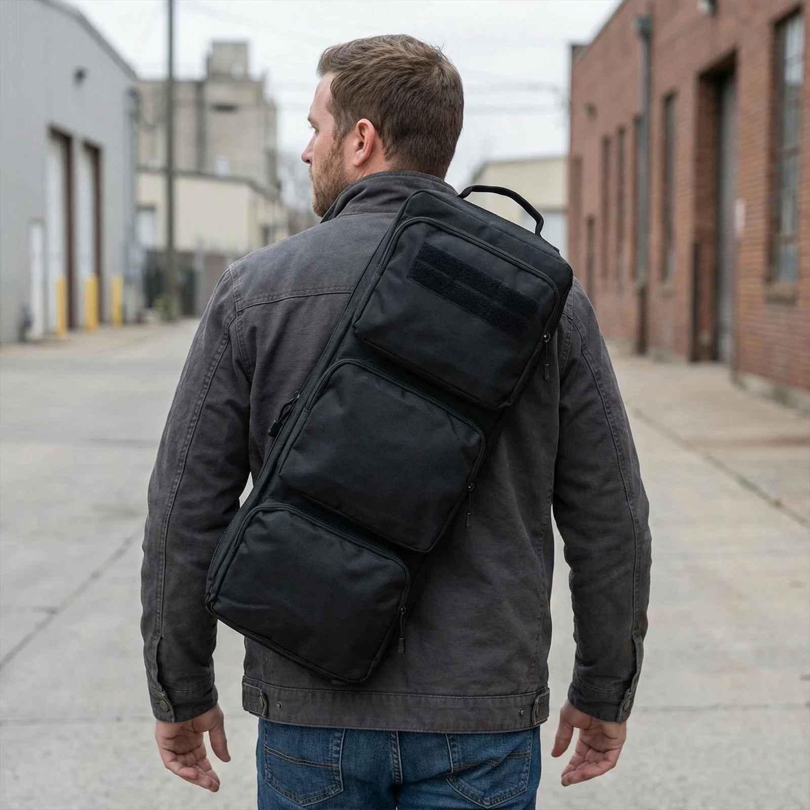 

Нейлоновая сумка для рыболовных снастей 600D из ПВХ, наплечная сумка для мужчин, для путешествий, кемпинга, походов (черная)