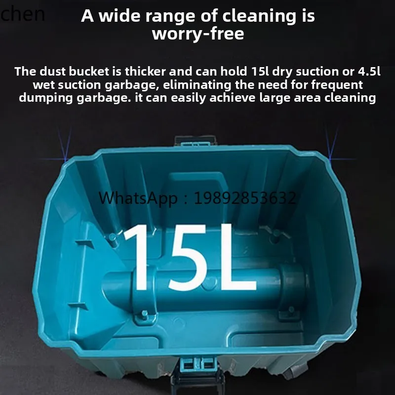 مكنسة كهربائية لاسلكية من ZZ، مكنسة كهربائية منزلية وقوية بدون فرش، خزانة محطة فرعية جافة ورطبة، مكنسة صناعية #4