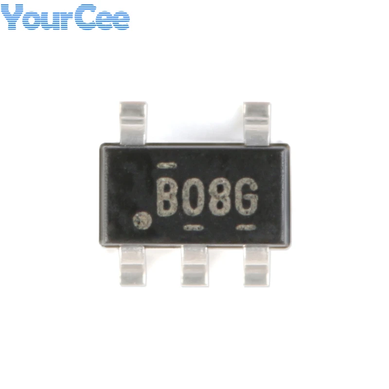 20Pcs SN74 SN74AHCT1G08DBVR SOT-23-5 B08G Single 2-input Positive AND Gate SMD Logic Chip IC