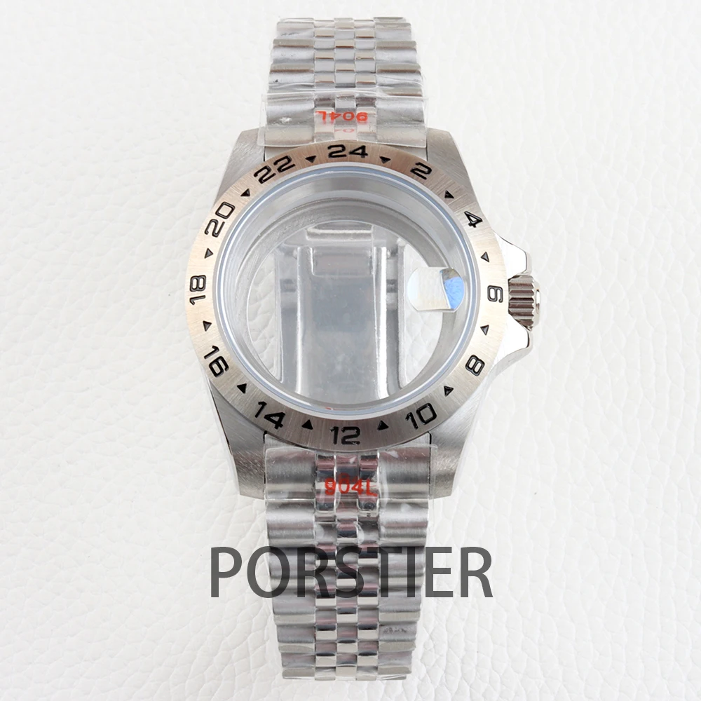39mm Nh35 Case Waterprof for Explorer NH34 NH35 NH36 NH38 Sapphire Glass Movement 28.5mm Dial Jubilee/Oyster Strap Watch Case