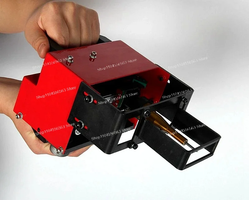 Portable Pneumatic Dot Peen Marking Machine for VIN 100x20mm on Chassis Frame, 110V/220V