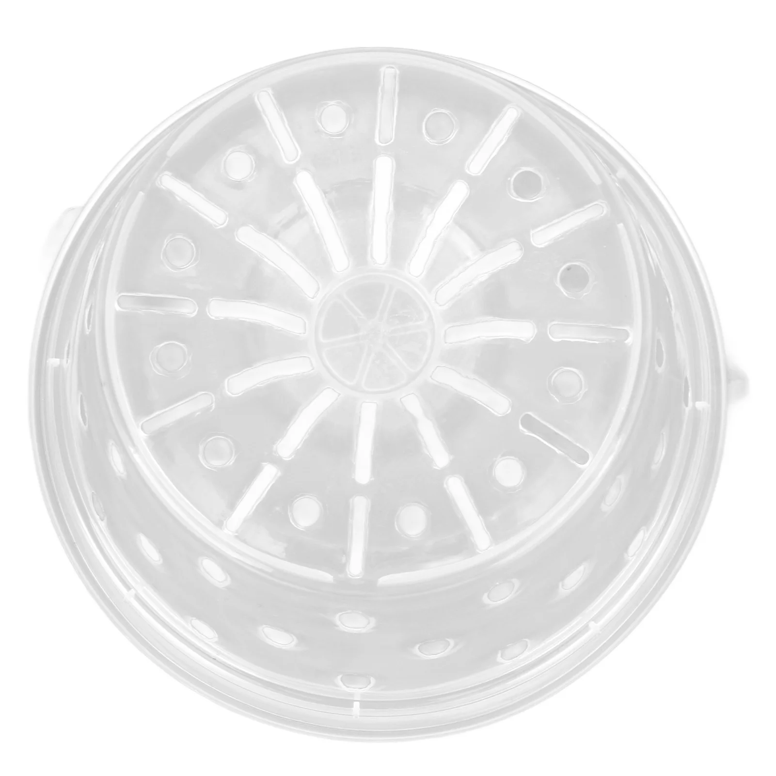 5pcs Plastic Orchid Flower Pot Breathable Planter With Tray Transparent Flowerpot For Home Garden