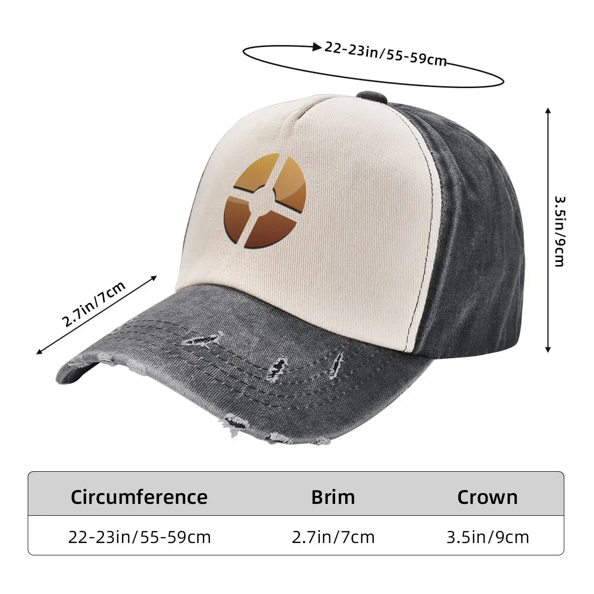 Team Fortress 2 Logo Baseball Cap Hat Luxury Brand Beach Outing Military Cap Man Men Caps Women's