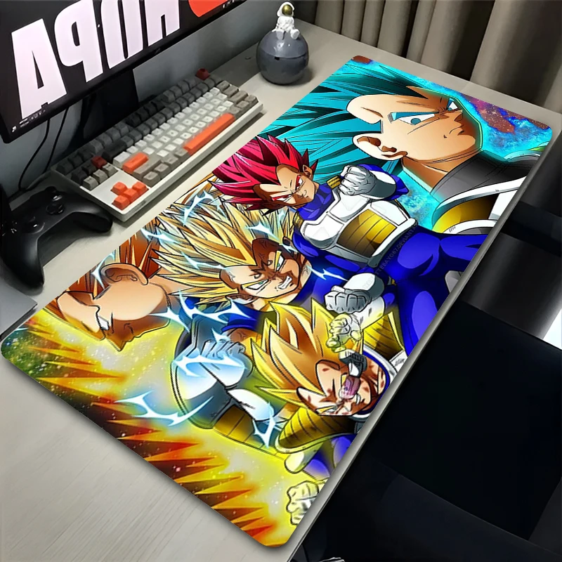 

90x40 см коврик для мыши DBZ ковер геймер большой компьютерный ноутбук ПК коврик для мыши ковер игровые аксессуары клавиатура Dragon Ball Z настольный коврик