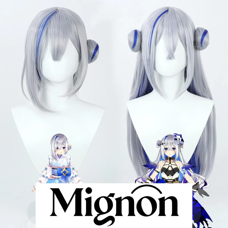 Mignon hololive Fourth Generation Virtual VTuber Amane Kanata Cosplay Wig Two Styles
