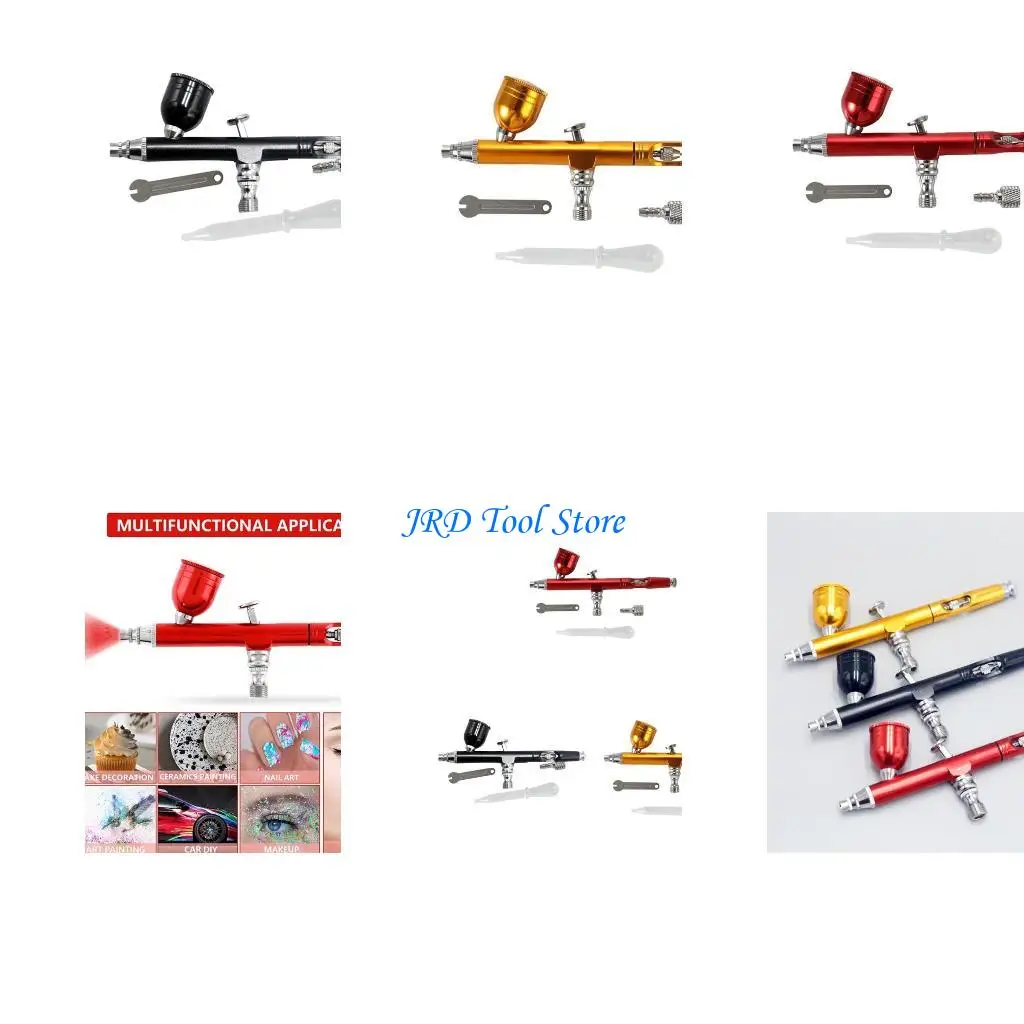 A2UD Oxygen 7CC Capacity Air Brush Tools Aluminum