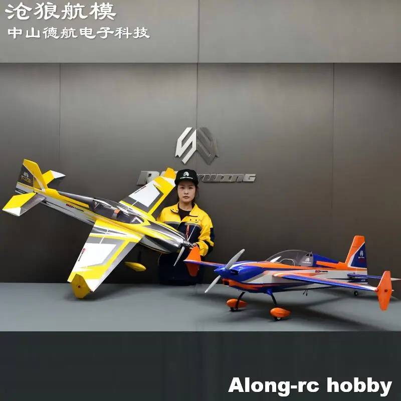 

RC Skywing Деревянный материал Самолет RC 3D Модели самолетов Хобби 60 дюймов 60 дюймов 1524 мм Размах крыльев Extra NG 70E EP GP Комплект самолетов F3D