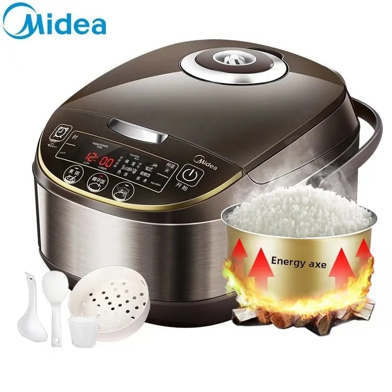 Midea Rice Cooker 5L Multifunctional Smart Cooker Non Stick Pot New MB WFS5017TM Large Capacity