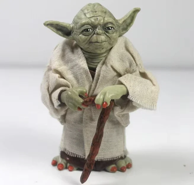 Anime Star War Mandalorian Characters Master YODA with Cloth Action Figure Toys - view 2