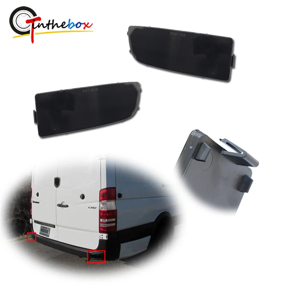 

2Pcs Rear Bumper Reflector Flashing Left Right 9068260040 For Mercedes For Benz Sprinter W906 2006-2016 For Crafter 2006-2016