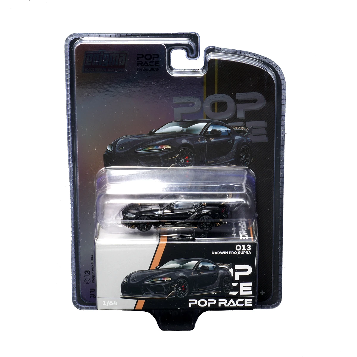POP RACE 1:64 Pandem CIVIC EG6 Blister Card Diecast Diorama Model Mobil Mainan