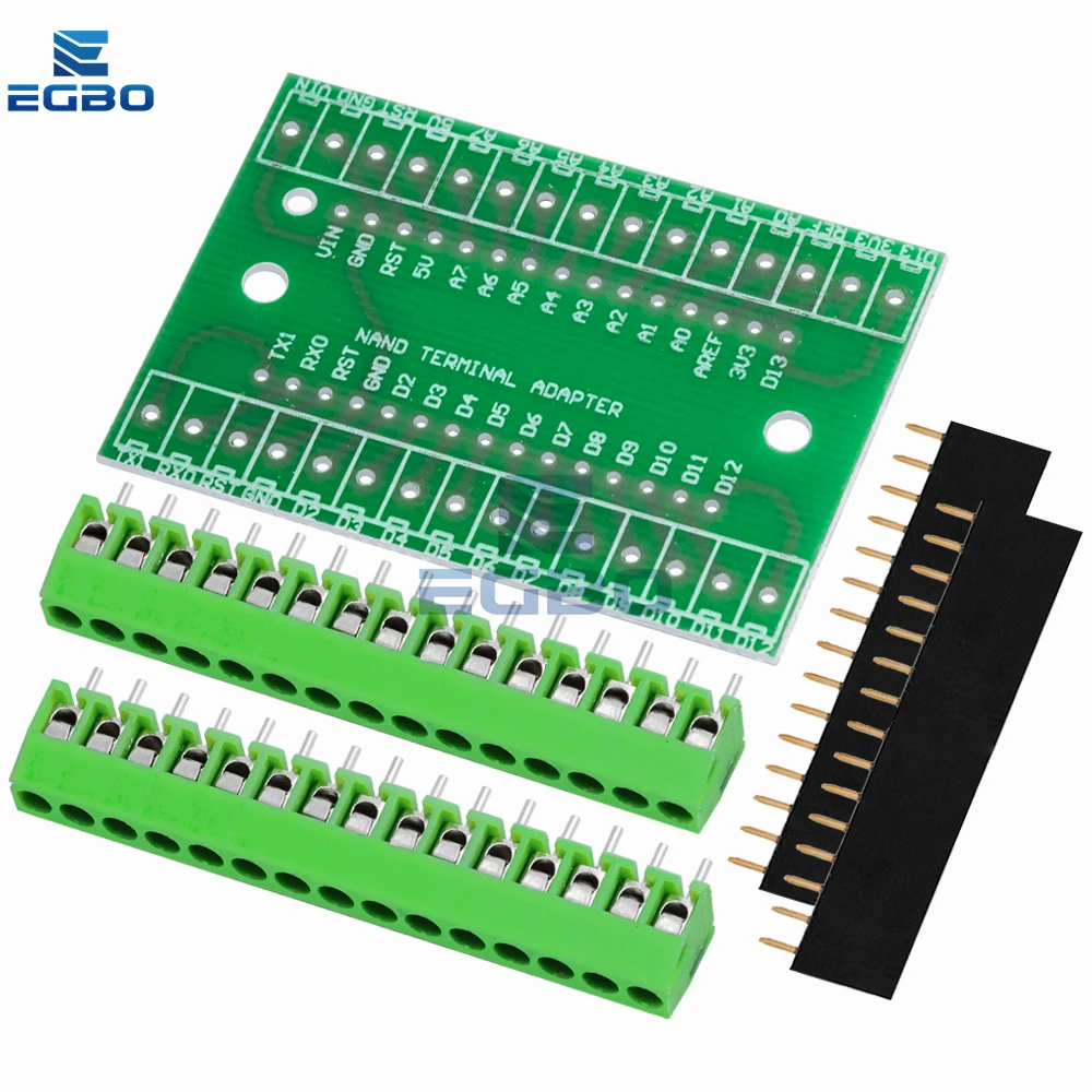 NANO V3.0 3.0 Controller Terminal Adapter Expansion Board NANO IO Shield Simple Extension Plate For Arduino AVR ATMEGA328P