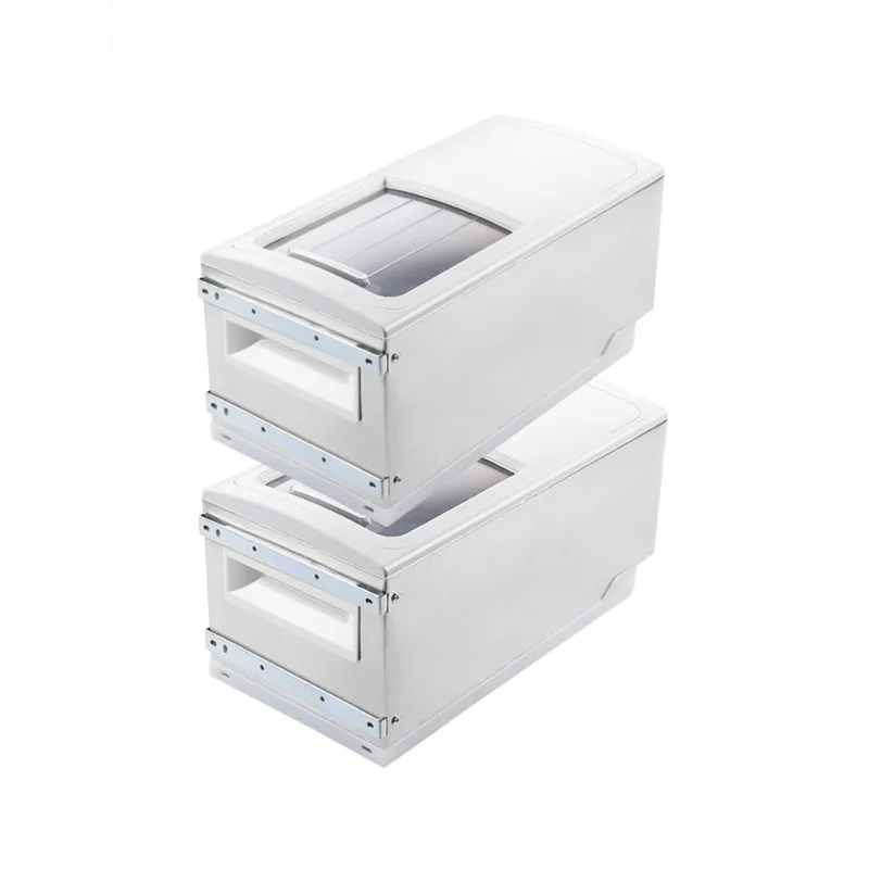 Secchio per la conservazione del riso con scatola per riso incorporata