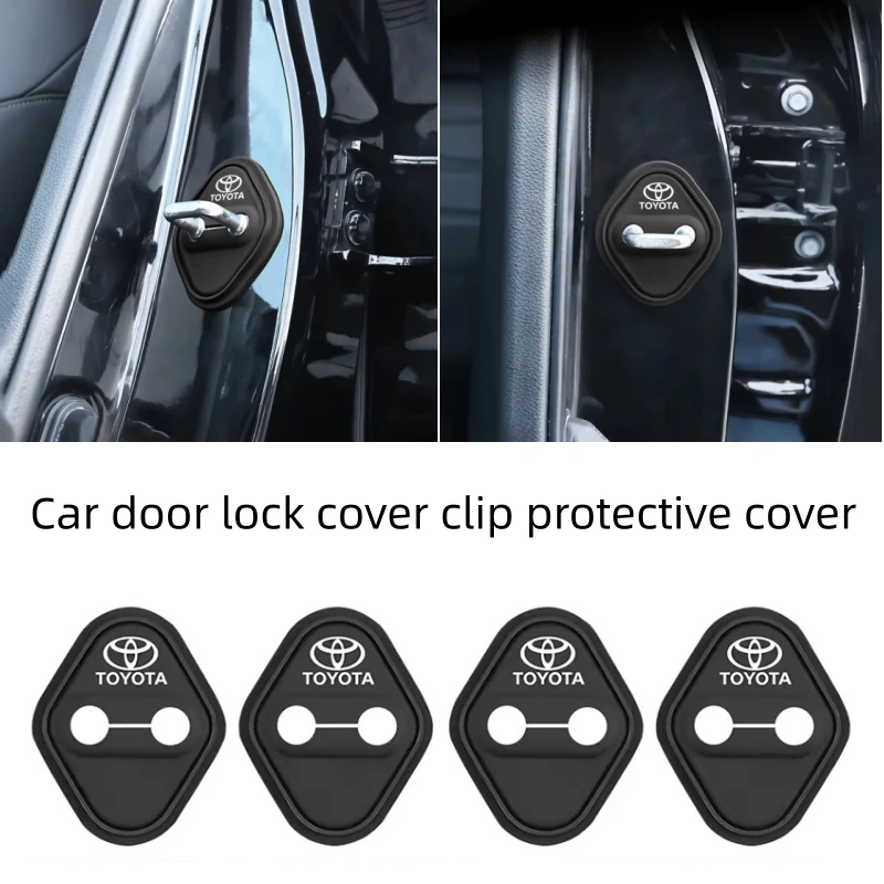 4Pcs Silicone Car D…