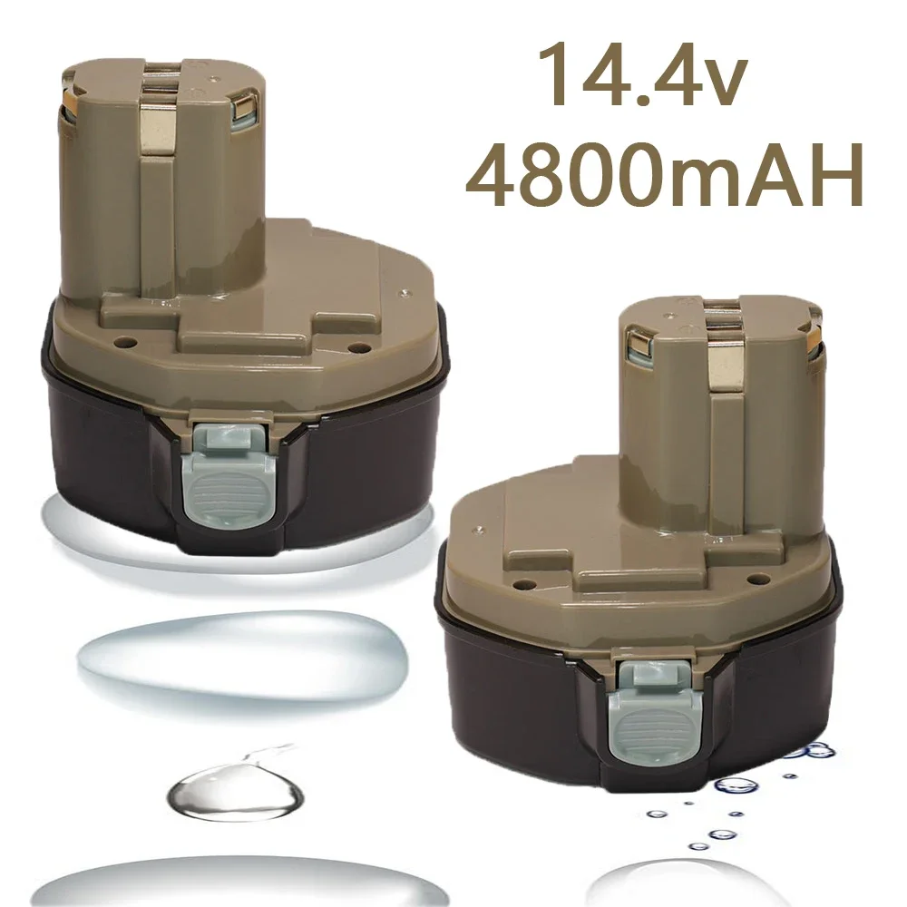 Batería de herramienta eléctrica NI-MH de 14,4 V 4800 mAh Batería MAKITA de 14,4 V para Makita PA14,1422,1420 192600 -1 6281D 6280D