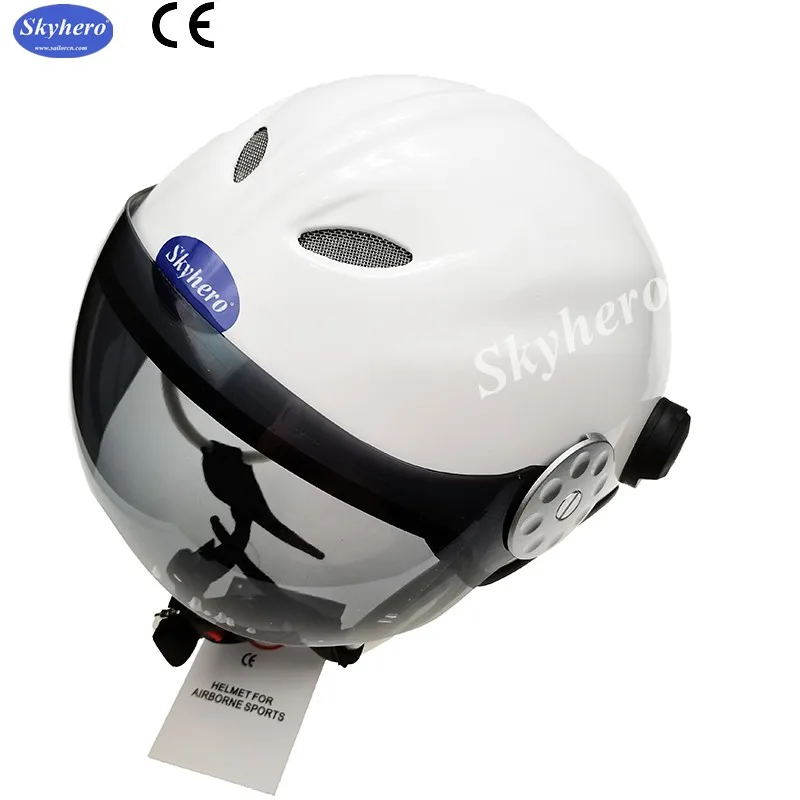 GD-K casco paramotore, solo casco con visiera senza auricolare