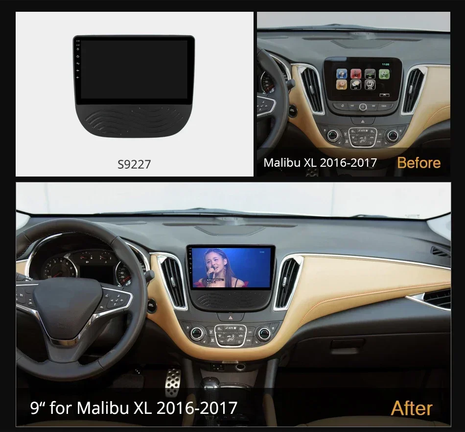 Ownice K6+ 2K for Chevrolet Malibu XL 2016 - 2017 Car Radio Multimedia Video Player Navigation Stereo GPS Android 12 No 2din Dvd