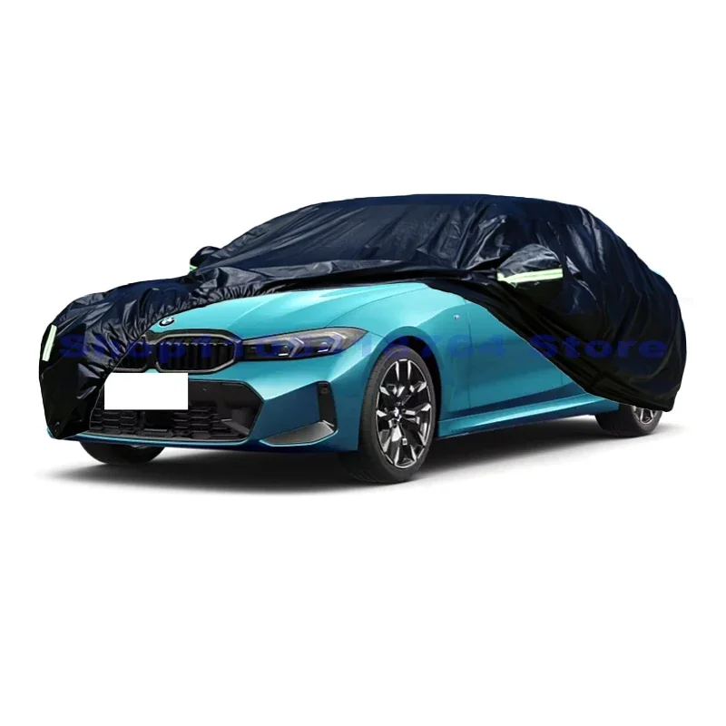 Car Cover Outdoor Protection Full Exterior Snow Cover Sunshade Dustproof Protection Cover For BMW 3 Series