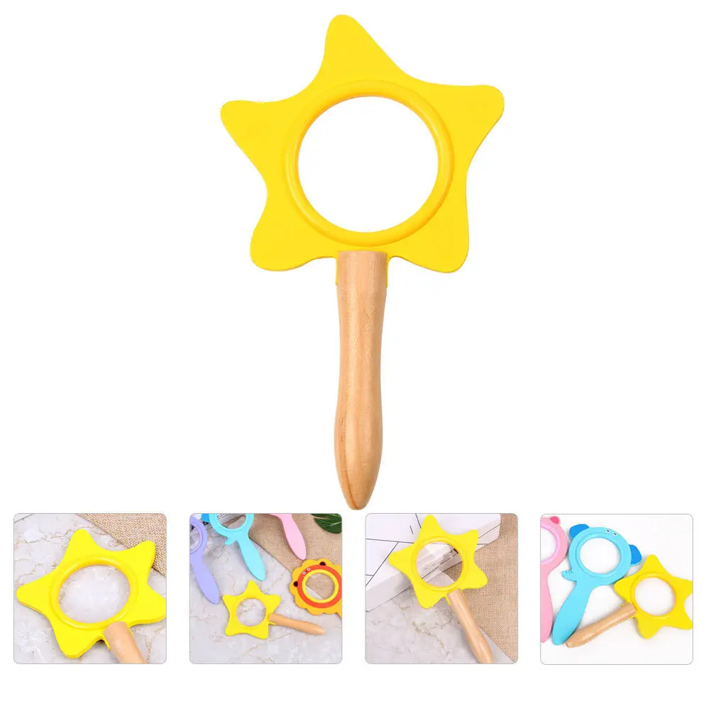 

1pc Kids Magnifying Glass Premium Portable Children Magnifier Lightweight Handheld Lens For Observation Educational Instrument