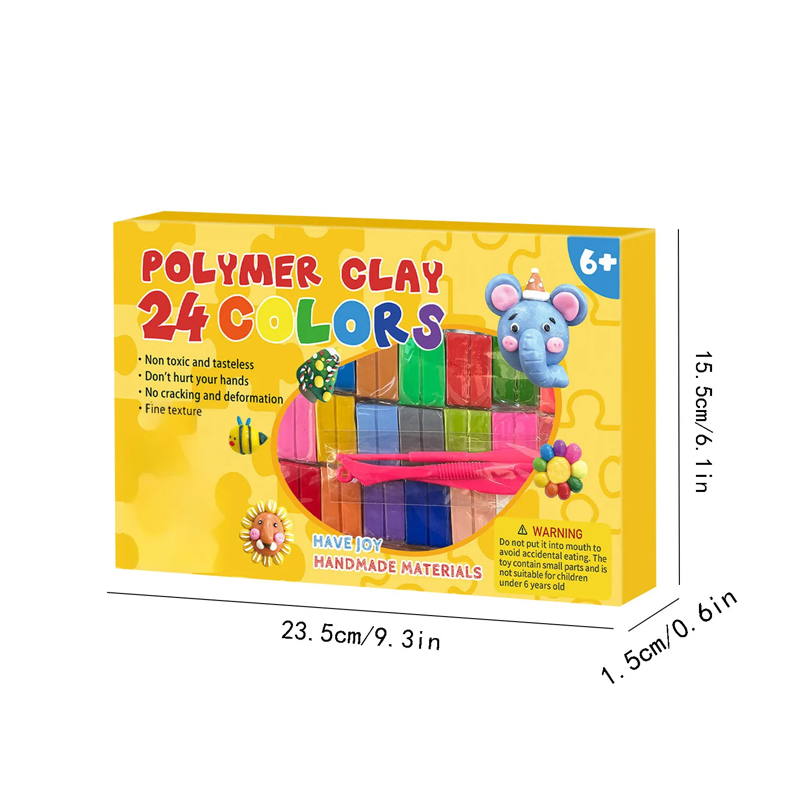 Farben Polymer Clay Blöcke mit Werkzeug Kit Form Handwerk Nicht Backen Getrocknete Keramik Anfänger Kinder Diy Zubehör Material Paket