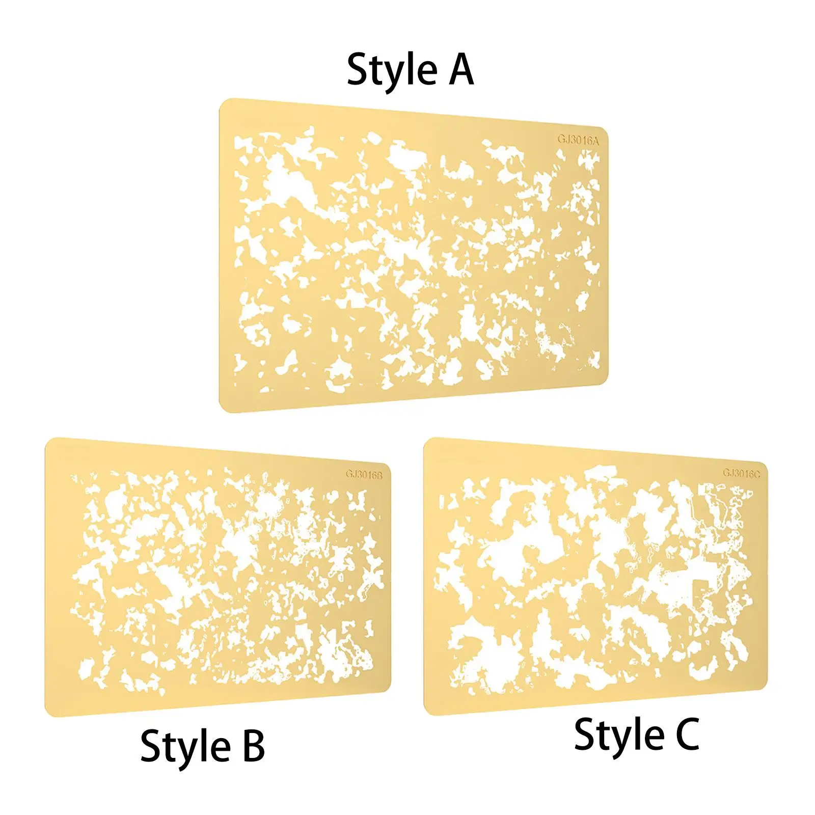 Handcrafted Brass Stencils for Airbrush Use in Models of Sizes 1/72, 1/48, 1/32, and 1/35