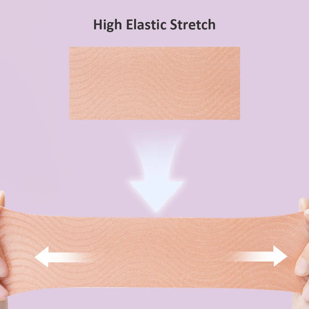 Cinta para eliminar arrugas de cara y cuello, pegatina facial suave multiusos de alta elasticidad para la frente, cuello, labios y herramienta para el cuidado de la barbilla