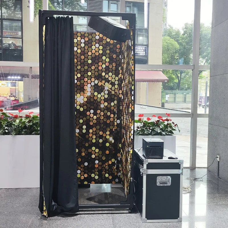 Professional Intelligent Photobooth Box, Japanese Korean Popular High Angle Overhead Photo Booth Selfie Station Machine