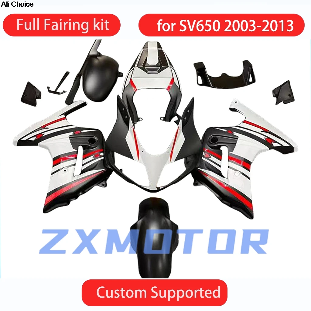 Fit SV1000S 2003-2008 2009 2010 2011 2012 2013 Motorcycle Fairings for SV650S 03-13 Fairing Kit