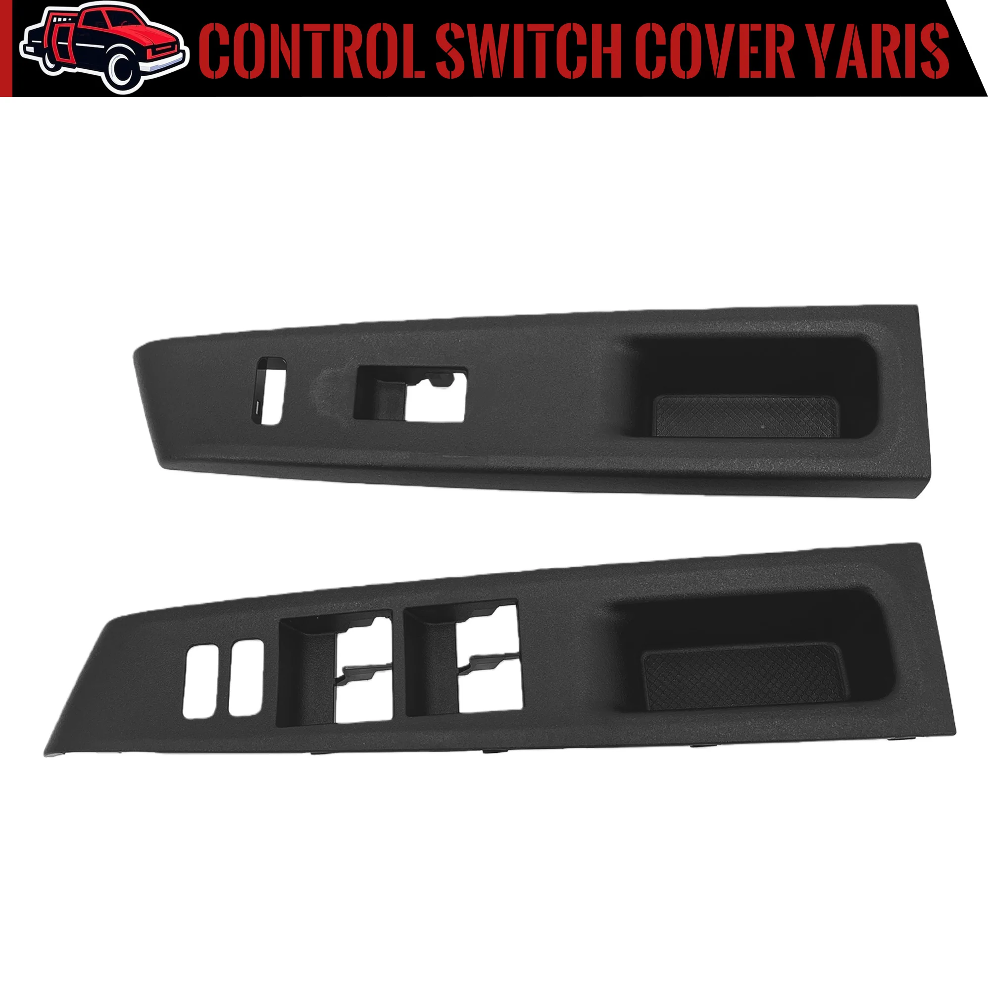 Auto Fensterheber Control Switch Panel Abdeckung Trim Innen Tür Für Toyota Yaris/Vitz 2010 2011 2012 2013 2014 armlehne Tür Panel – Detail 5