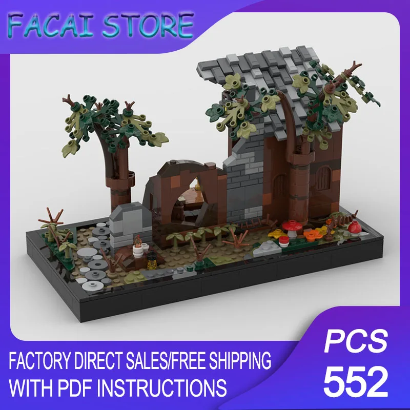

Modular City Building Model Moc Building Bricks Modular D&D Vampire Diorama Technology Block Christmas DIY Toy Construction Gift