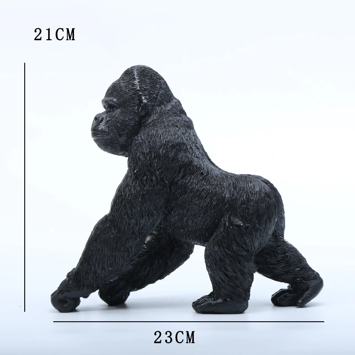 

1 Pc Resin Gorilla Desktop Decoration, Monkey Statue Decoration Office Desktop Decoration Handmade Decoration Ornament