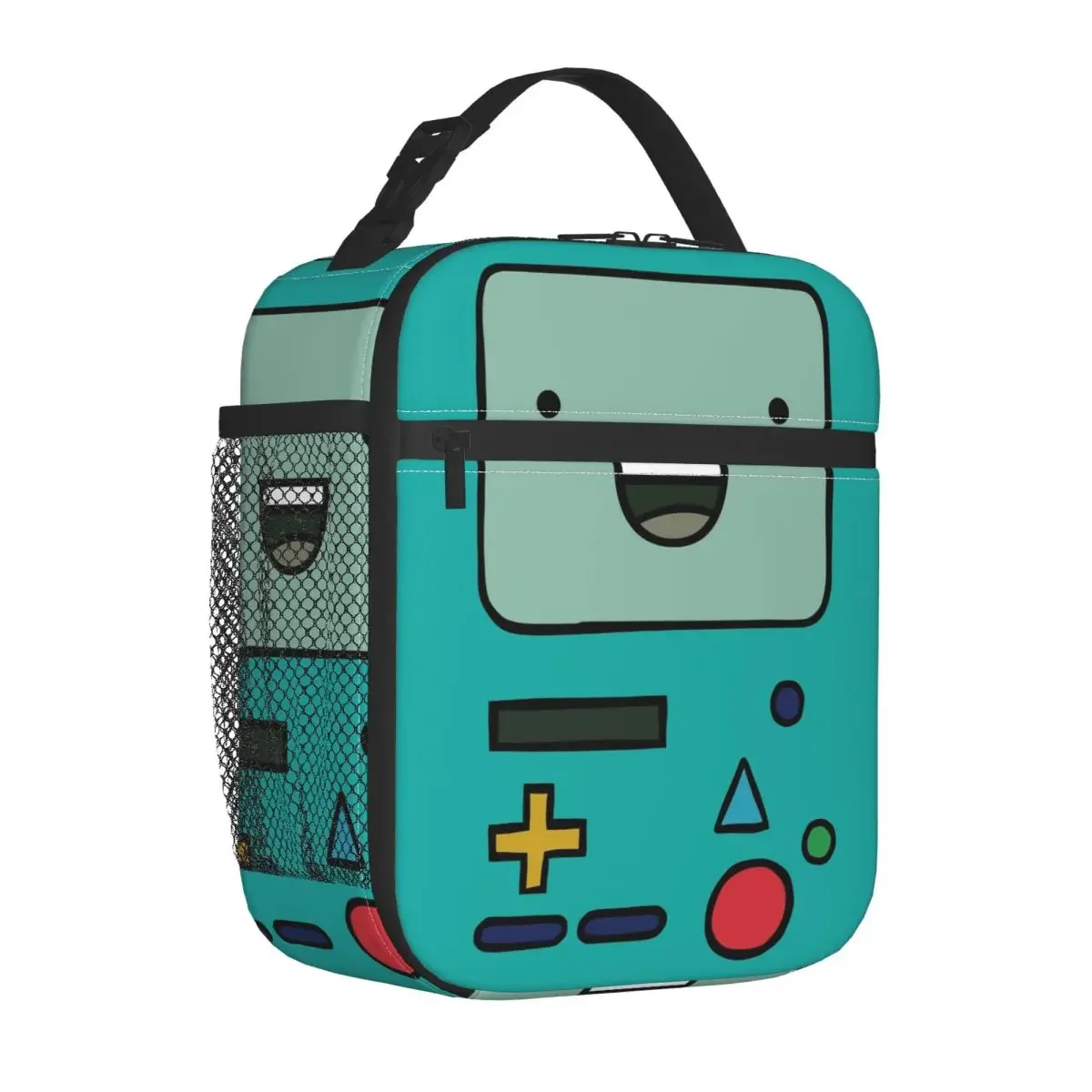 BMO Game Adventure Times Insulated Lunch Bag Cooler Bag Reusable Meal Container Large Tote Lunch Box Girl Boy School Picnic