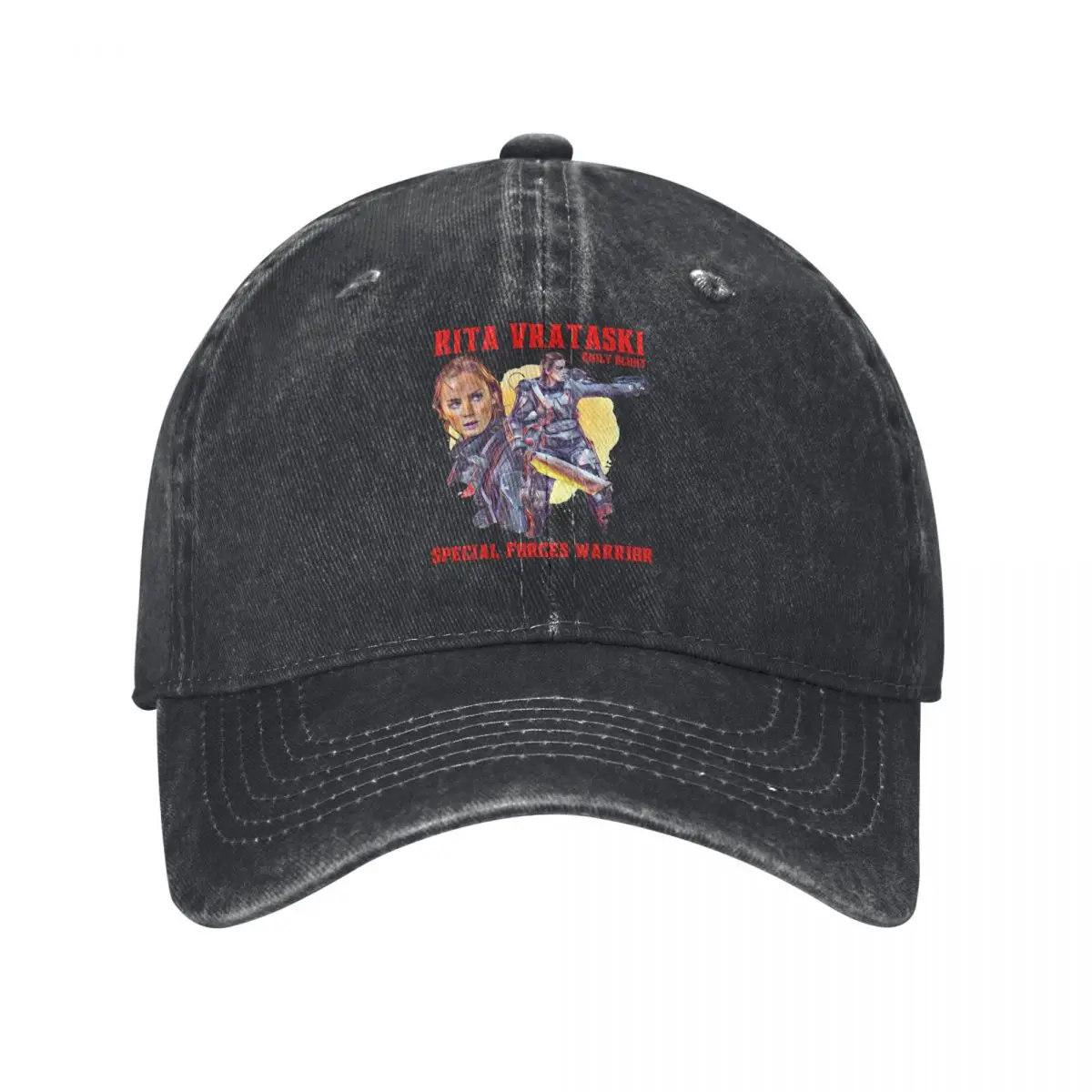 Summer Cap Sun Visor Rita Vrataski Hip Hop Caps Edge of Tomorrow Cowboy Hat Peaked Hats