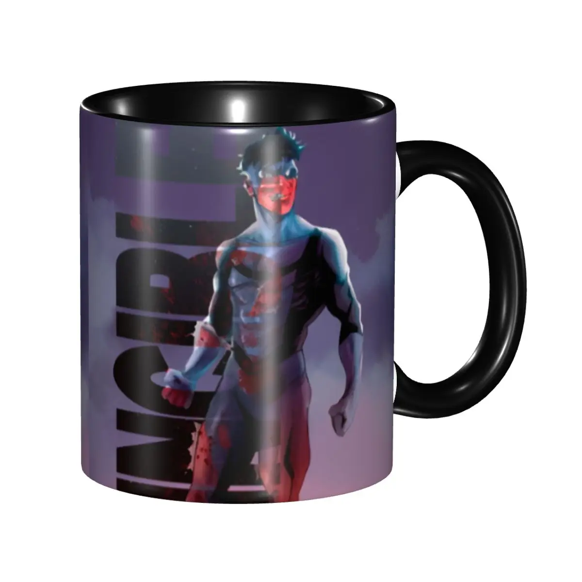 Custom I-Invincibles Mug DIY Cartoon Comic Homme Graphic Anime Ceramic Milk Tea Coffee Cup