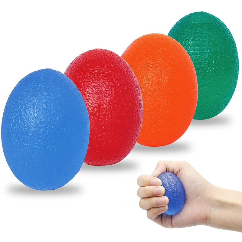 3PCS Hand Exercise Balls For Grip Strength Fidget Toys Adults Relieve Stress And Anxiety Occupational Therapy Gifts