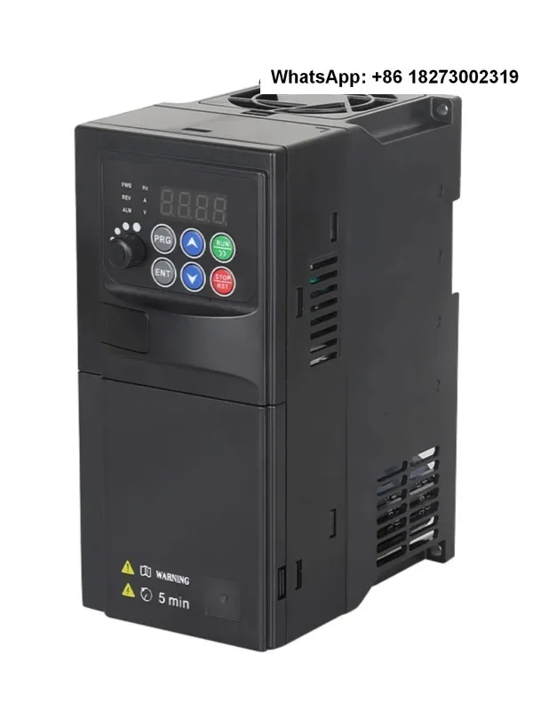 Variable frequency drive three-phase 380v single-phase 220V/1.5/2.2/5.5/7.5 kW KW wind turbine water pump speed controller