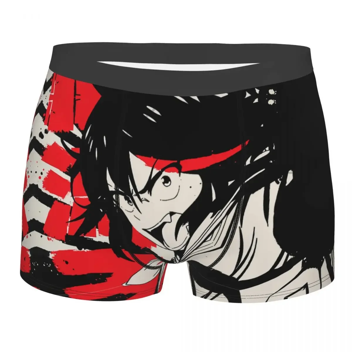 Hip Hop Ryuko Matoi La Japanese Ink Underpants Breathbale Panties Man Underwear Comfortable Shorts Boxer Briefs